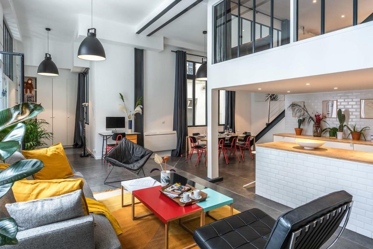 Outstanding Artist Loft - Between Marais And Canal Paris Exterior photo